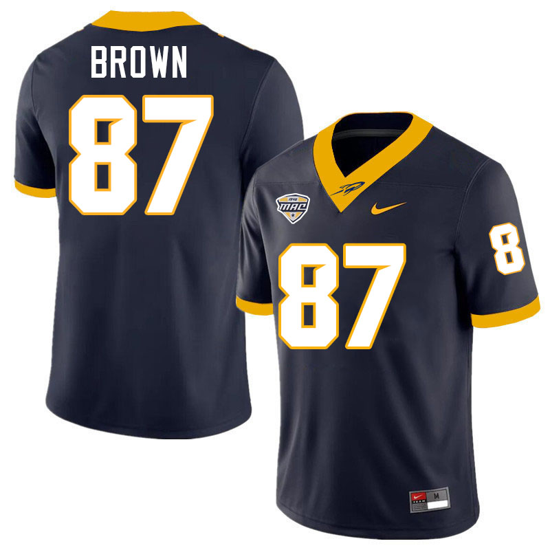Javon Brown Toledo Jersey,Toledo Rockets College Football Jersey Youth College-Navy
